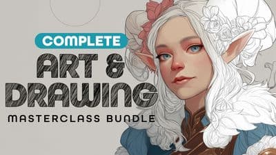 Complete Art and Drawing Masterclass Bundle