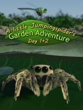 A little Jumpingspider's Garden Adventure (Day 1+2)