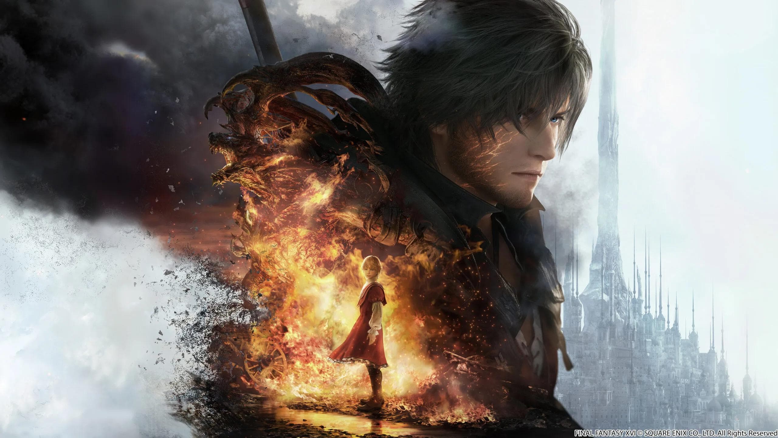 Final Fantasy XVI cover art