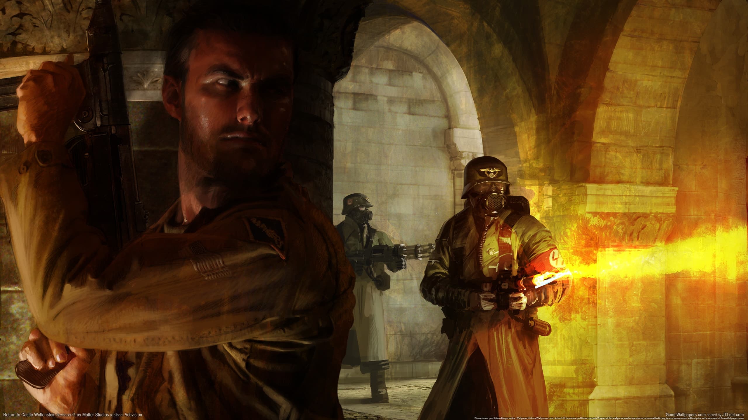 Return to Castle Wolfenstein cover art