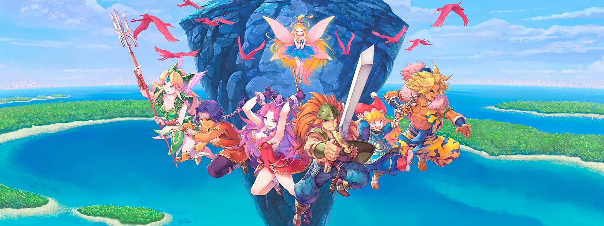 Trials of Mana Remastered cover art