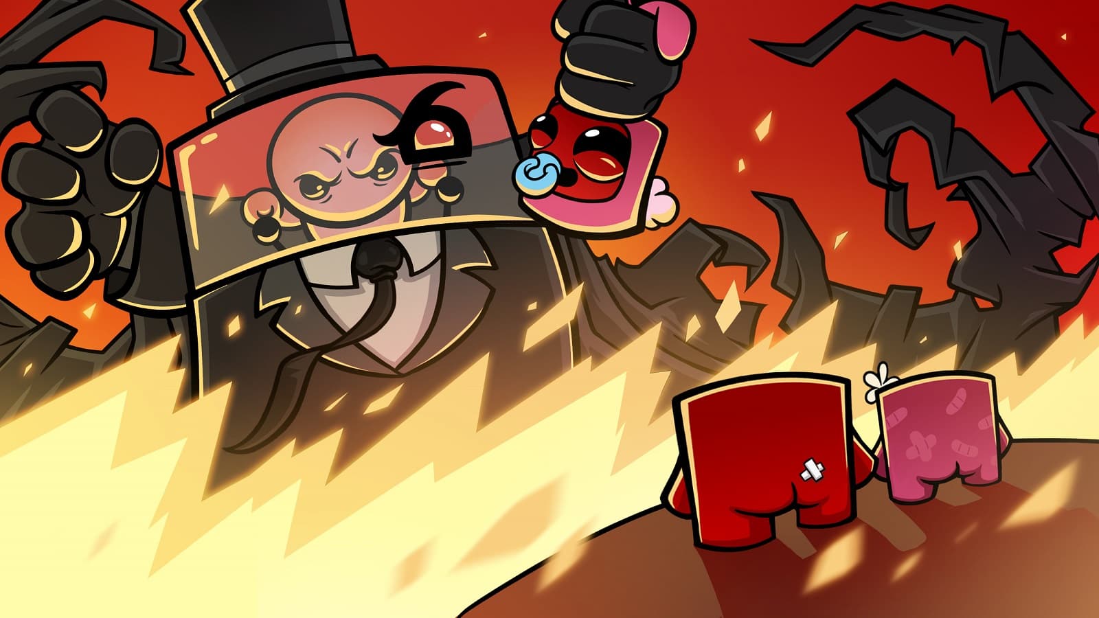 Super Meat Boy Forever cover art