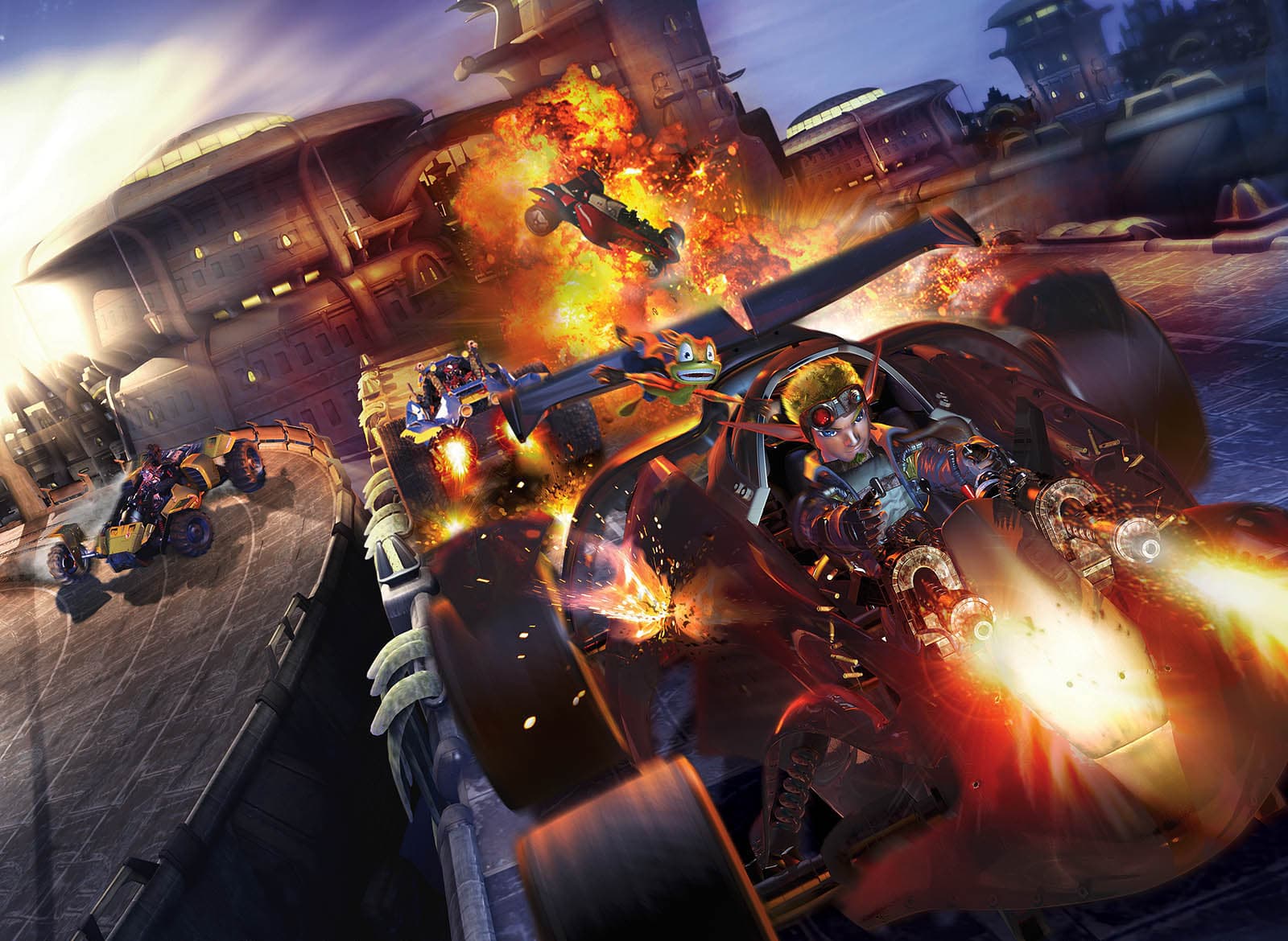 Jak X: Combat Racing cover art