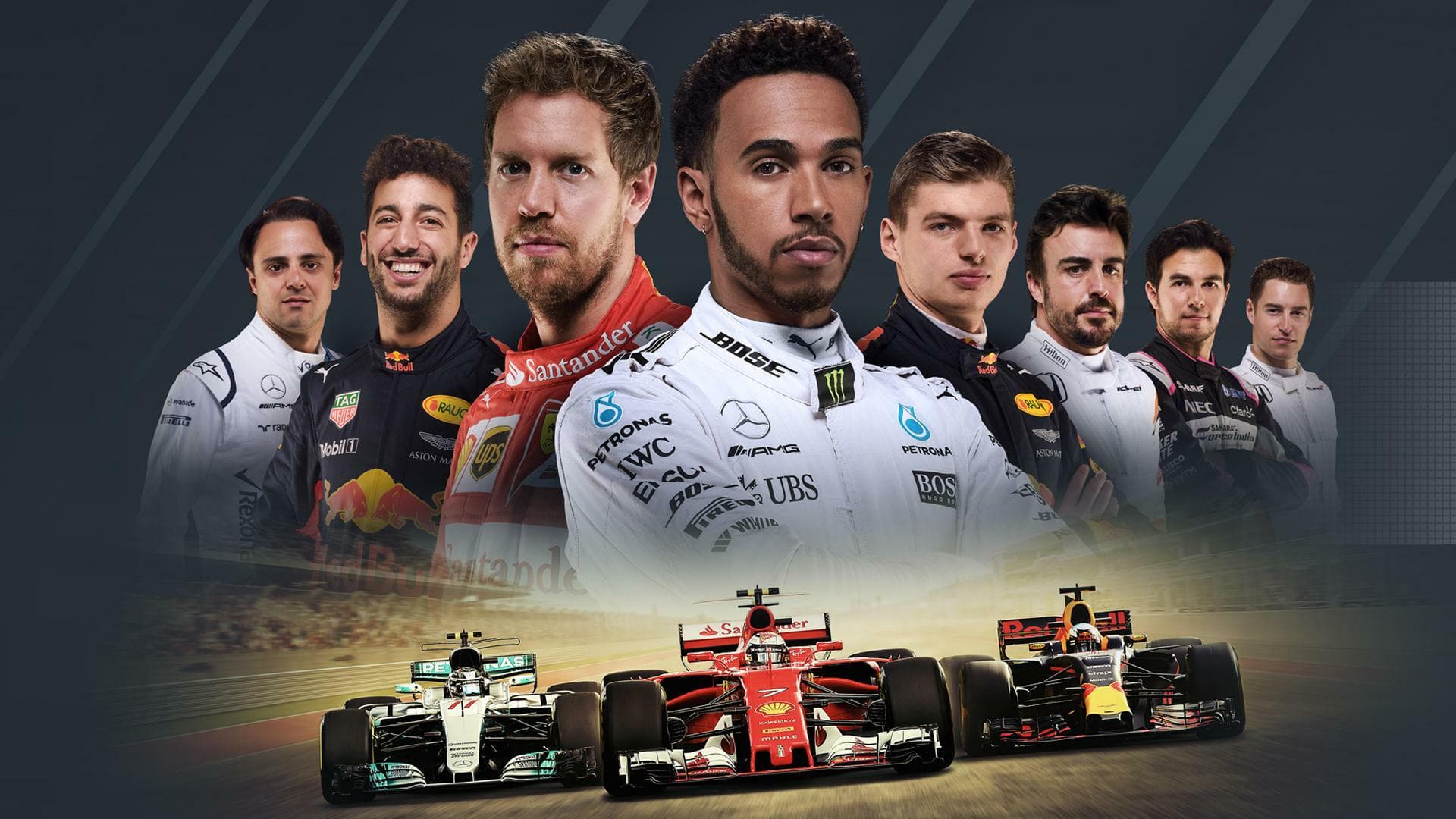 F1 2017 cover art
