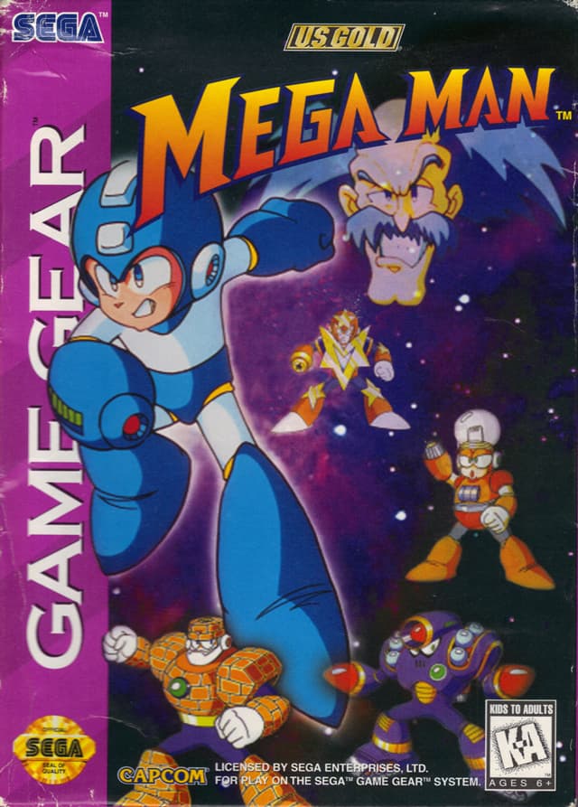 Mega Man (1987) cover art