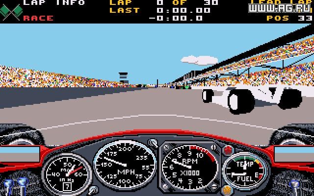 Indianapolis 500: The Simulation cover art