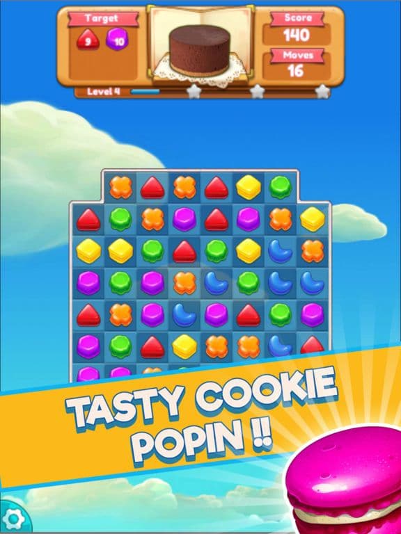cookie pop jam - new cake games