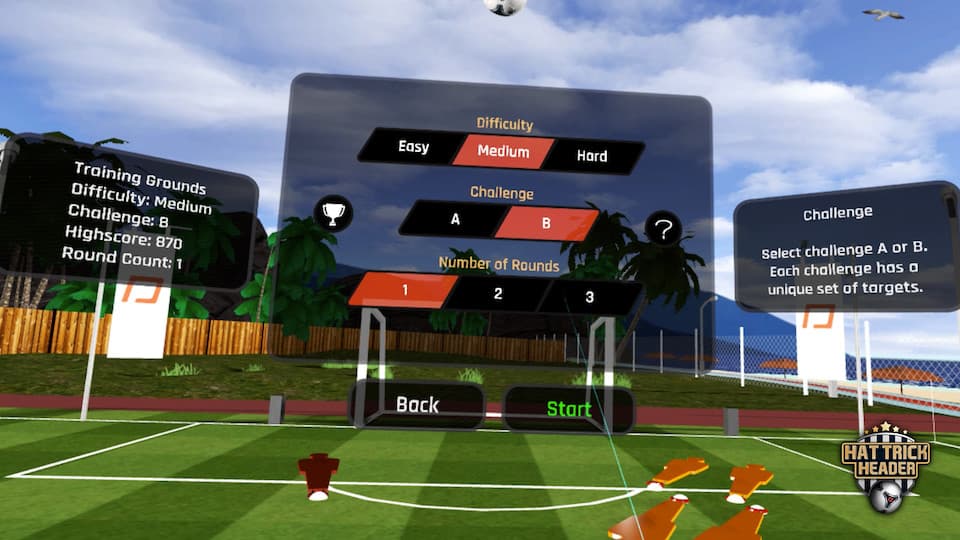Hat Trick Header cover art