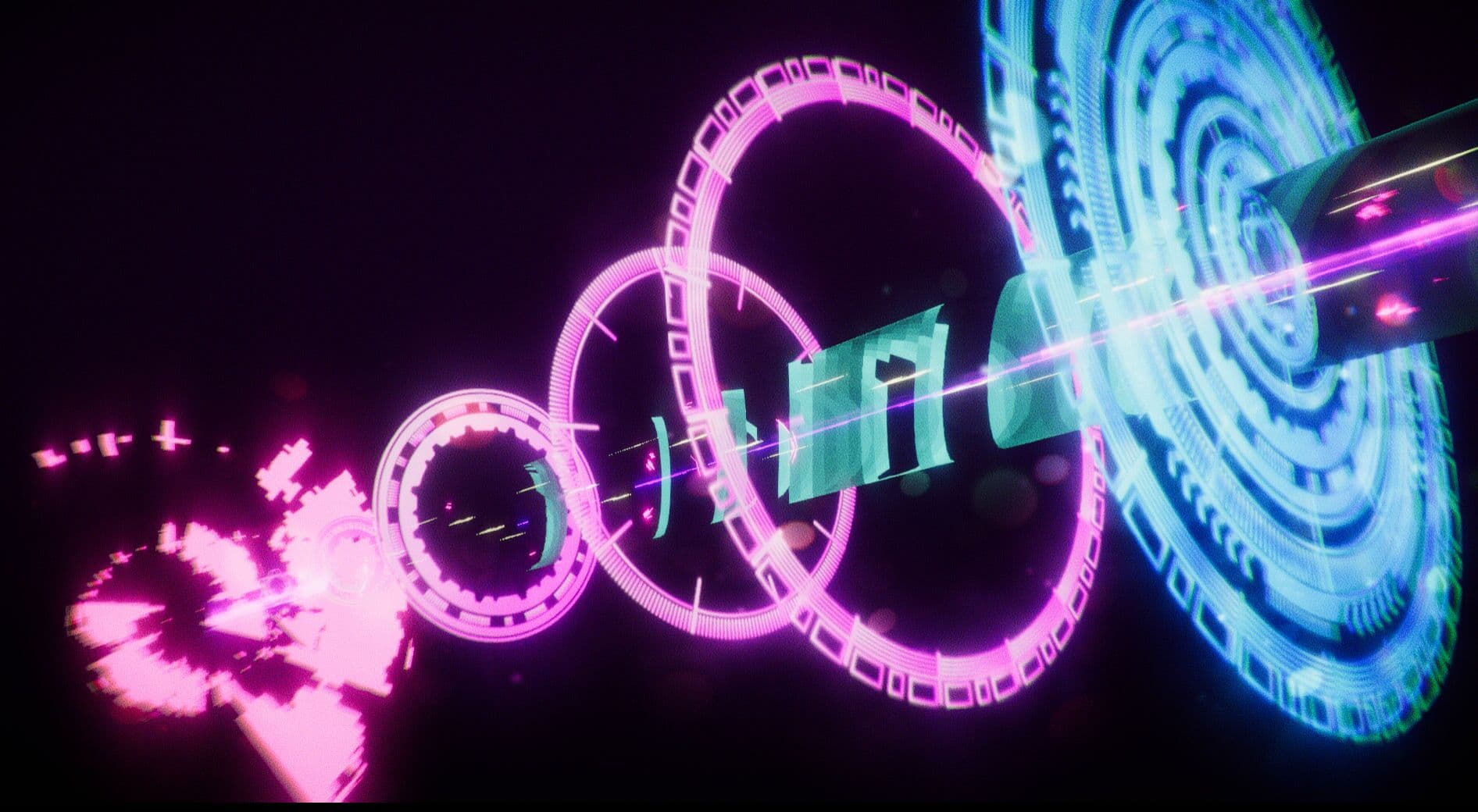 some crappy racecar audio visualizer or something