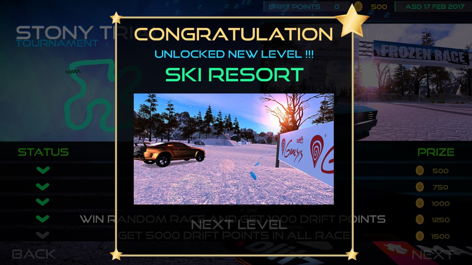 Frozen Drift Race cover art