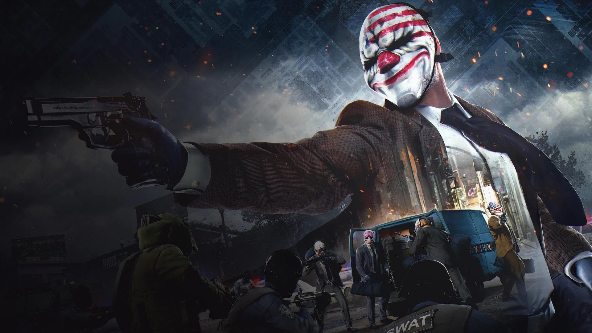 PAYDAY 2: THE CRIMEWAVE COLLECTION cover art