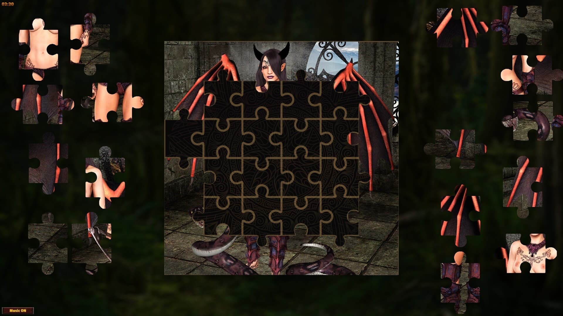 Adult Puzzles - Fantasy Ladies