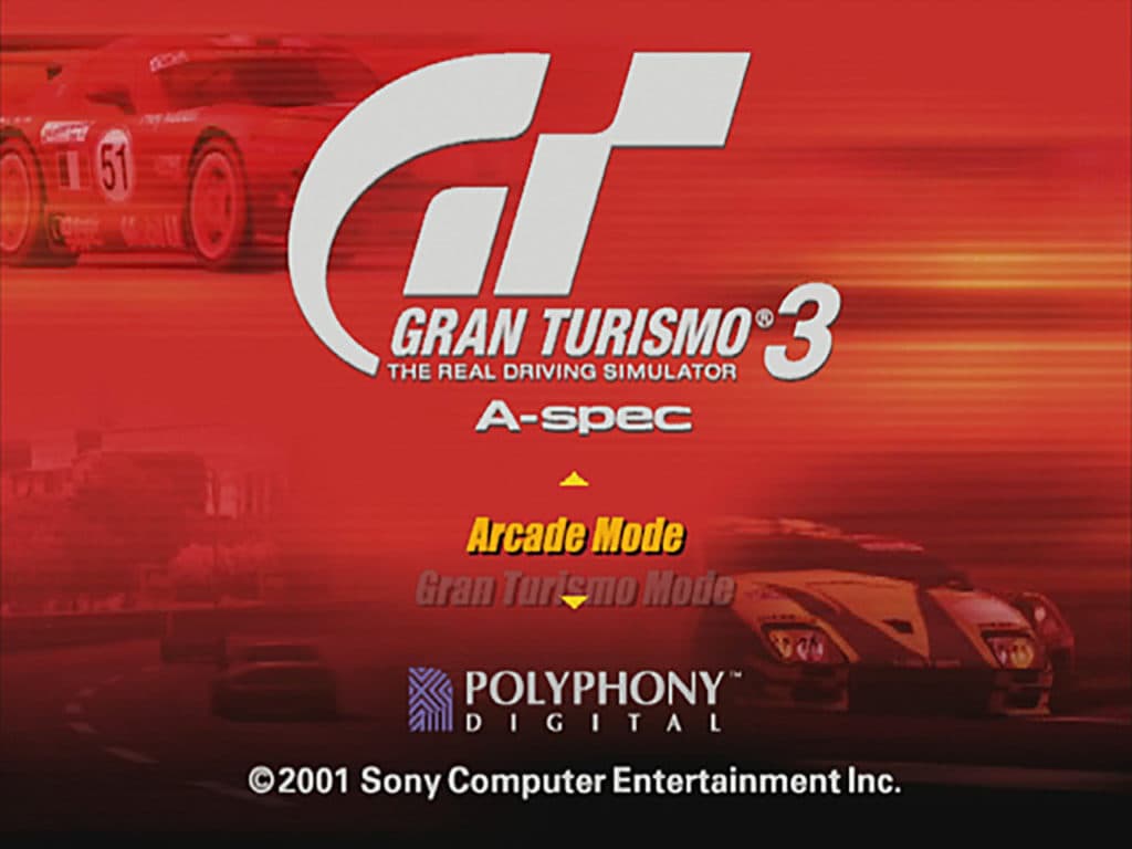 Gran Turismo 3: A-Spec cover art