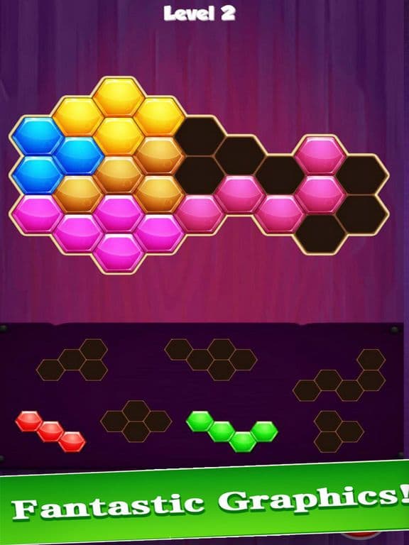 1010 Hexagon Puzzle: Relax Gam