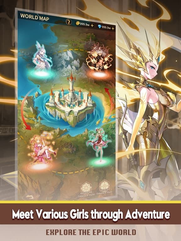 Girls' Connect: Idle RPG