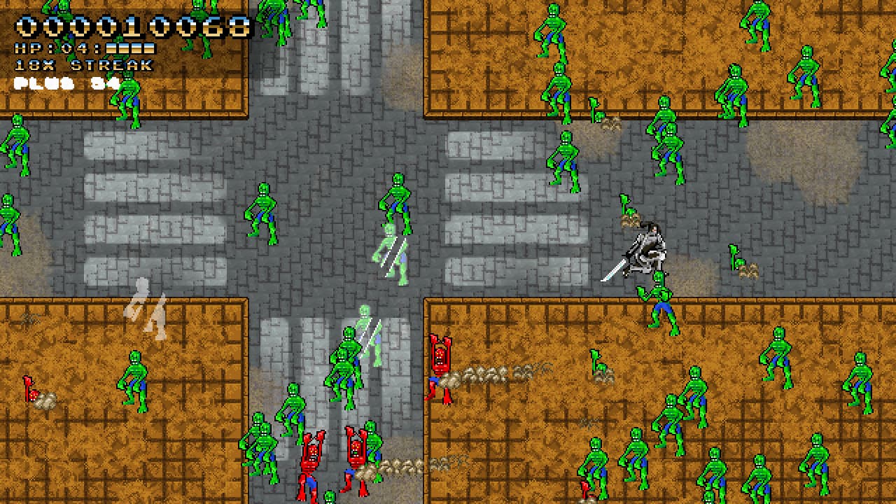 Space Robot Samurai Zombie Slayer