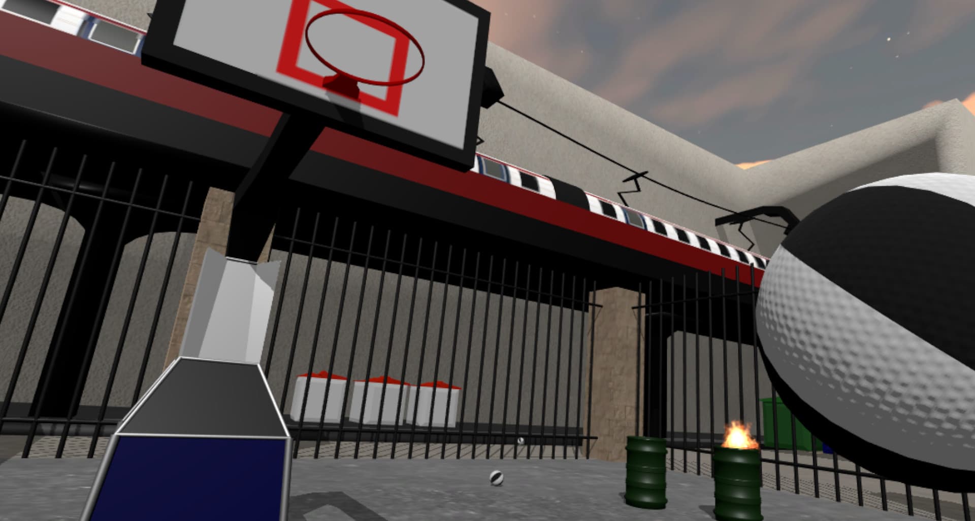 Oniris Basket VR cover art