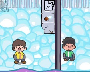 Escape from ice mountain