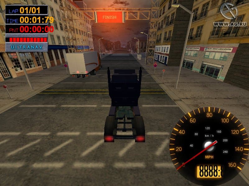 Big Rigs: Over the Road Racing cover art