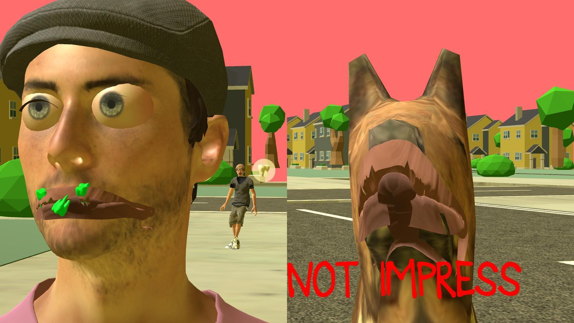 Smiling at Neighbors