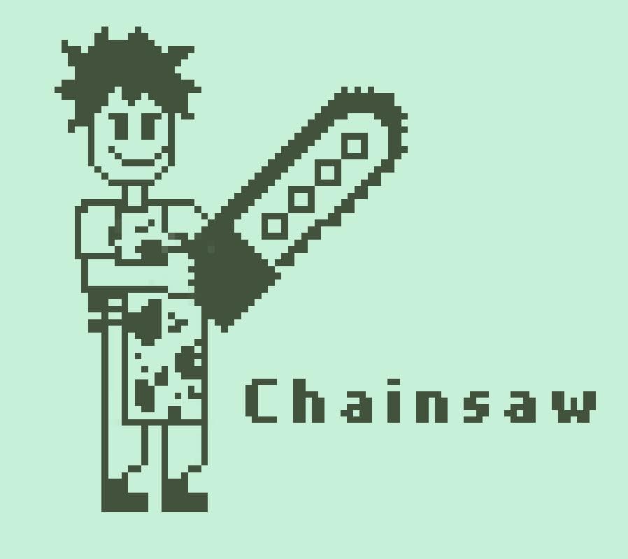 Chainsaw cover art