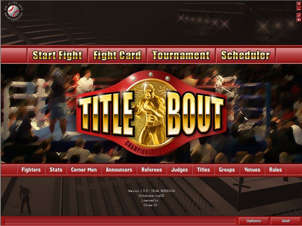 Title Bout Championship Boxing