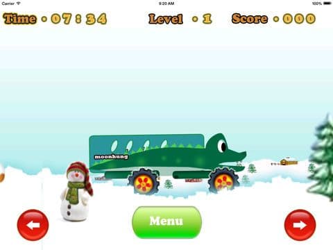 Animal Trucks in Christmas