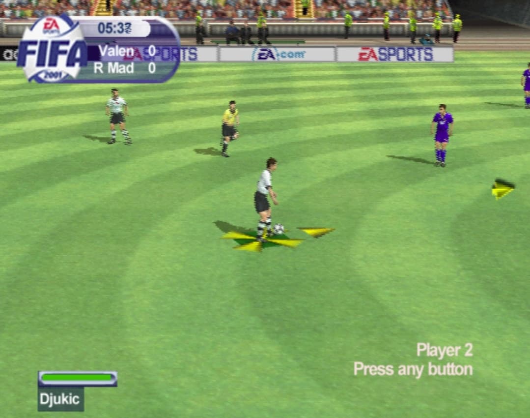 FIFA 2001: Major League Soccer cover art