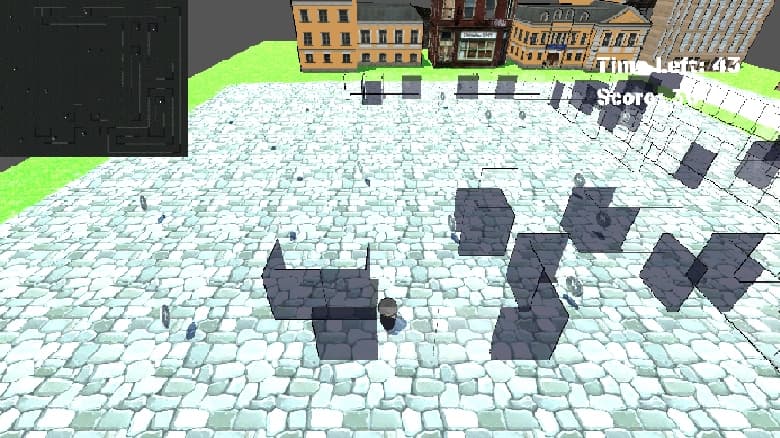 Senator in Maze - Game Jam 48hrs