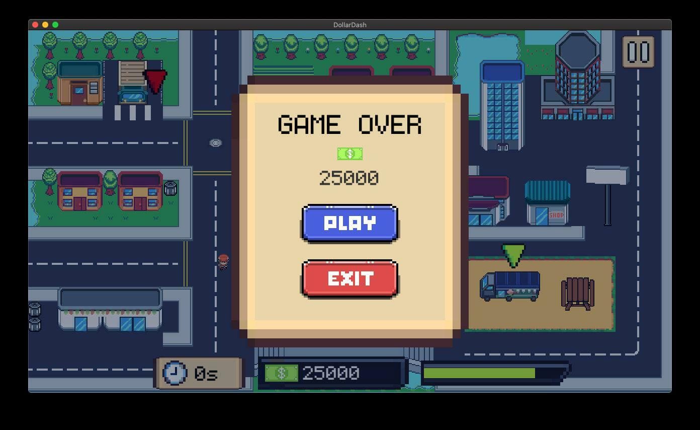 DollarDash | "Dollar" Theme GameJam