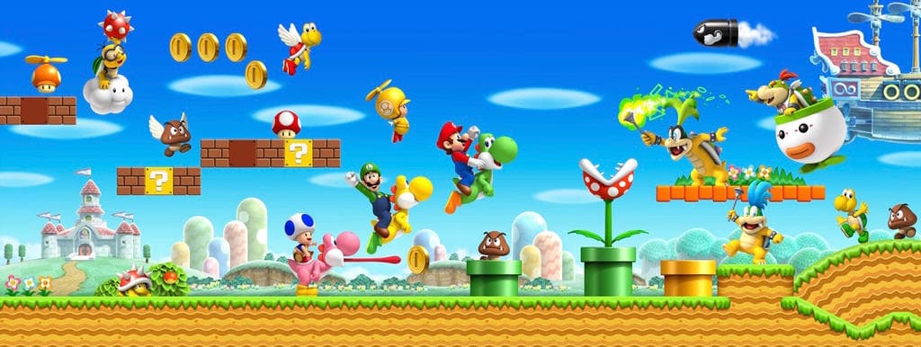 New Super Mario Bros. Wii cover art