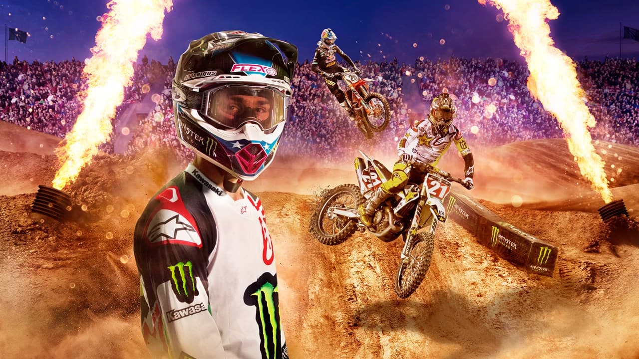 Monster Energy Supercross - The Official Videogame 2 cover art