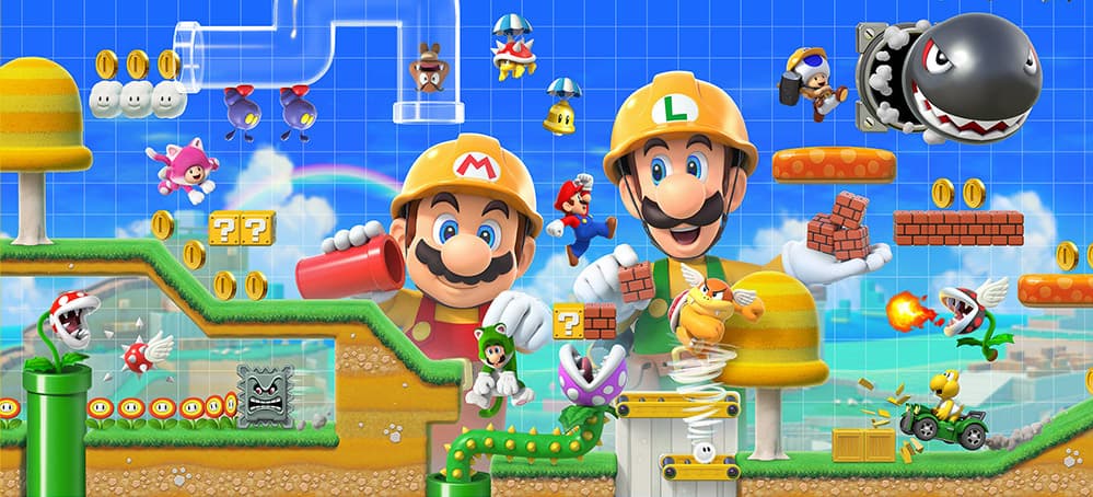 Super Mario Maker 2 cover art