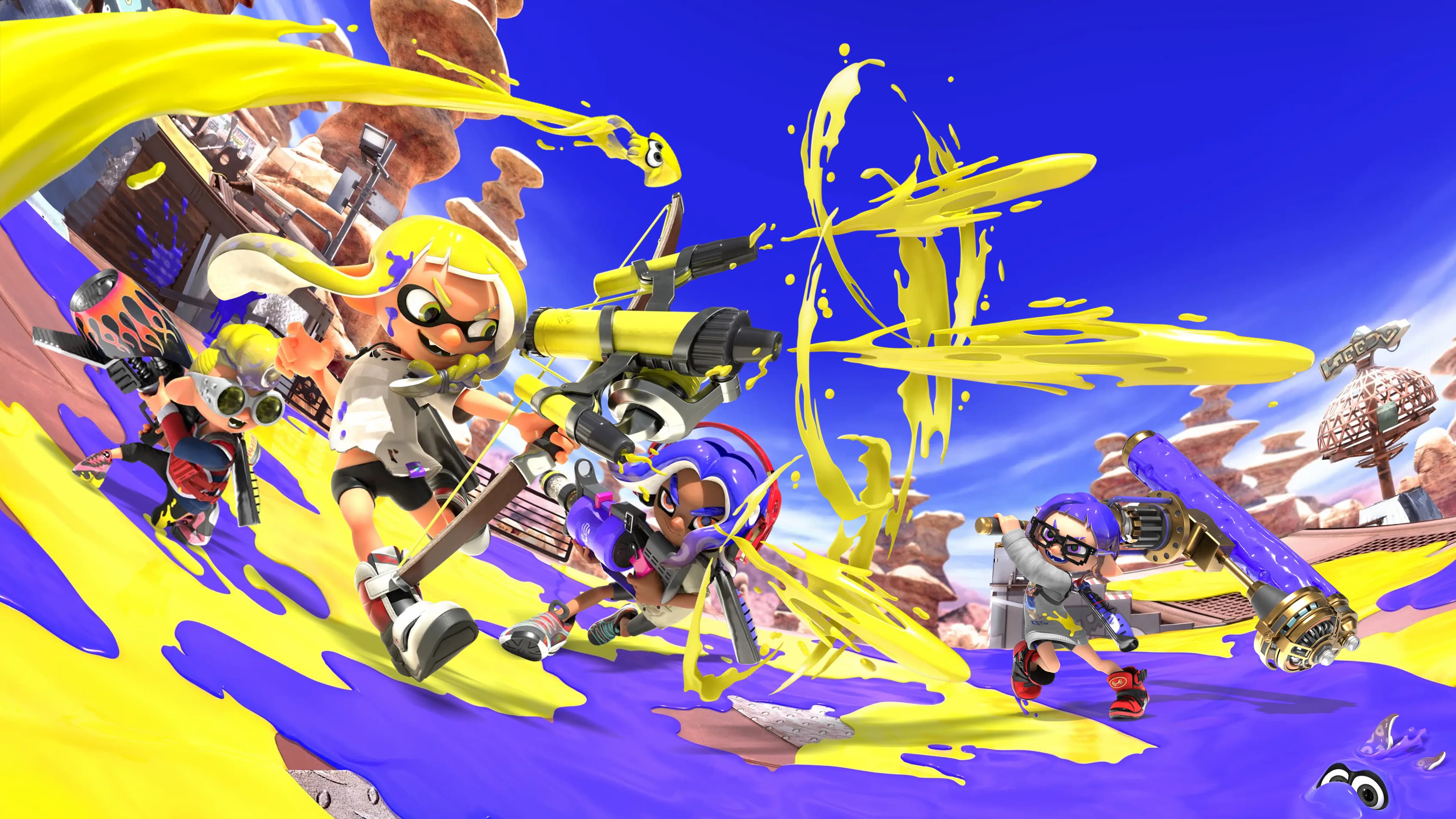 Splatoon 3 cover art