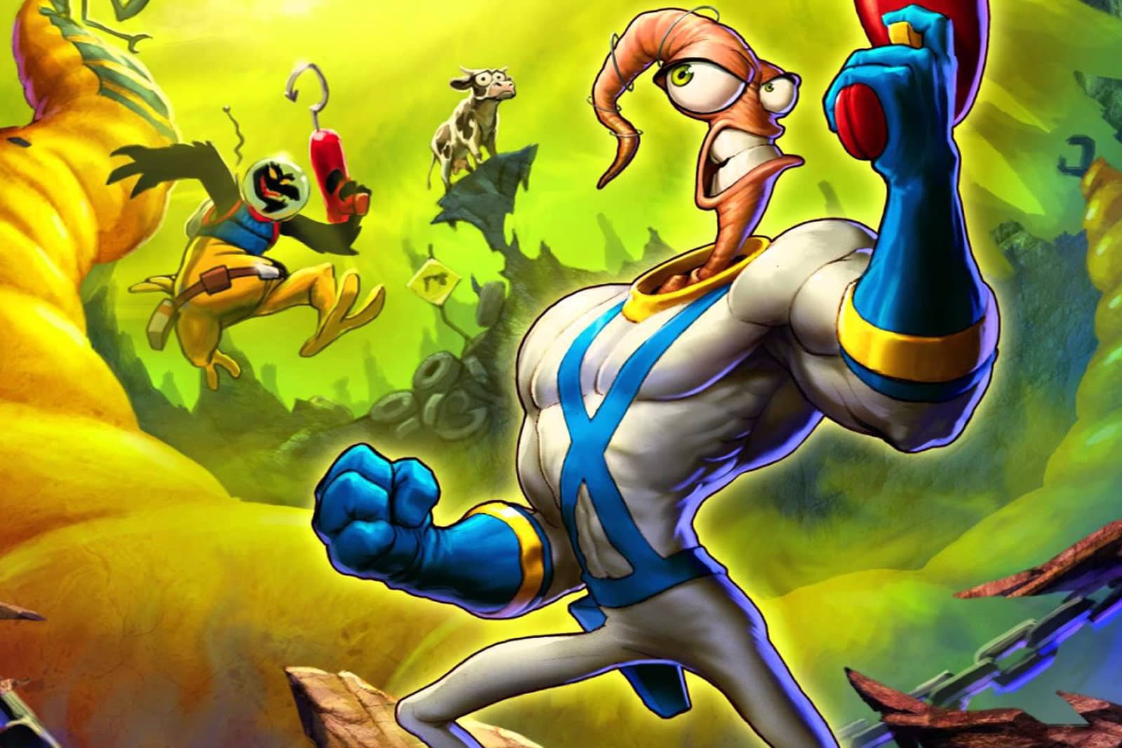 Earthworm Jim cover art
