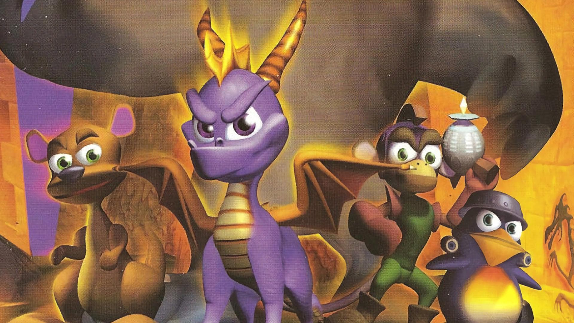 Spyro: Year of the Dragon cover art