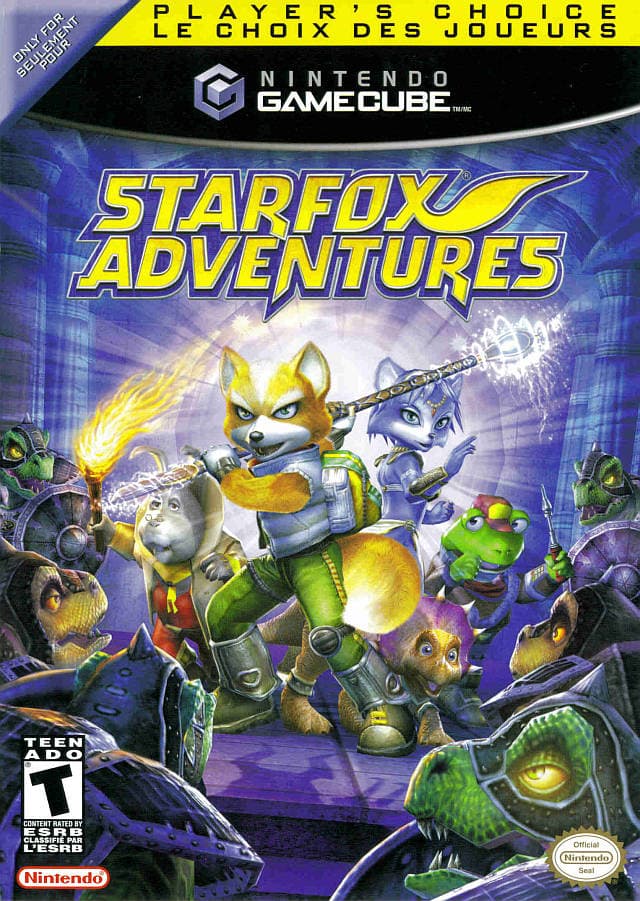 Star Fox Adventures cover art