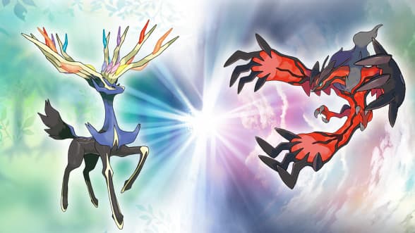 Pokémon X, Y cover art