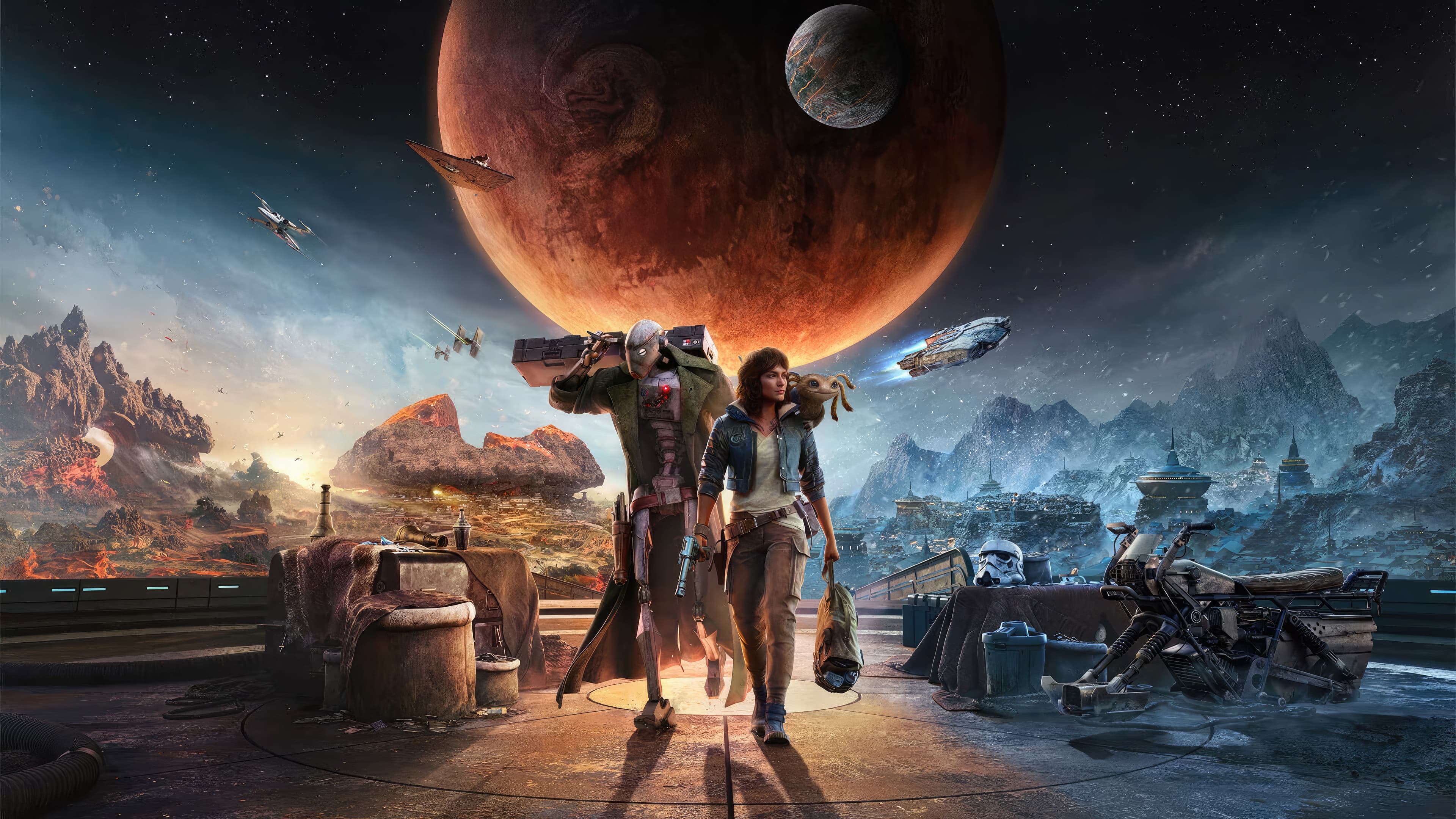 Star Wars Outlaws cover art