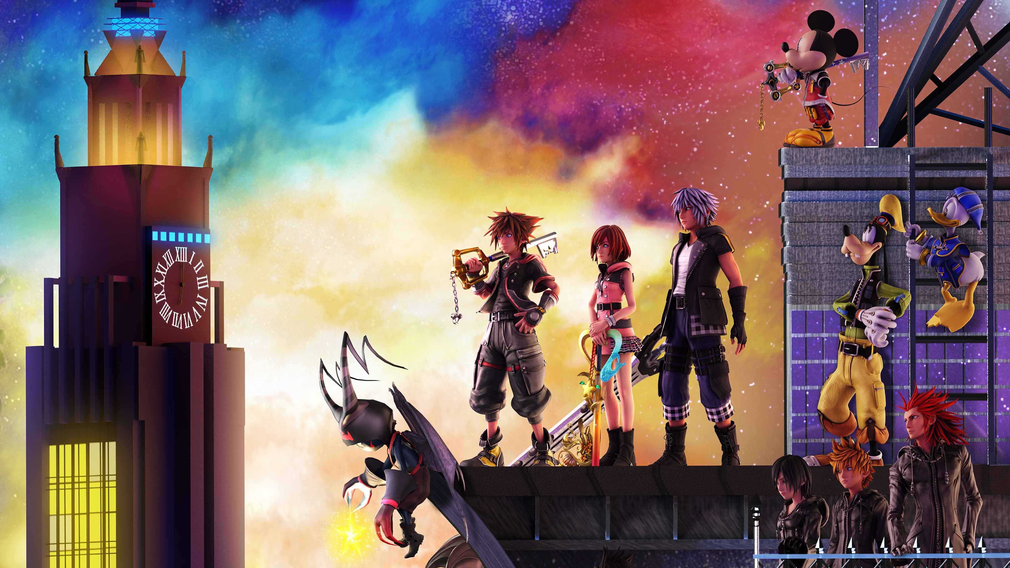Kingdom Hearts III cover art