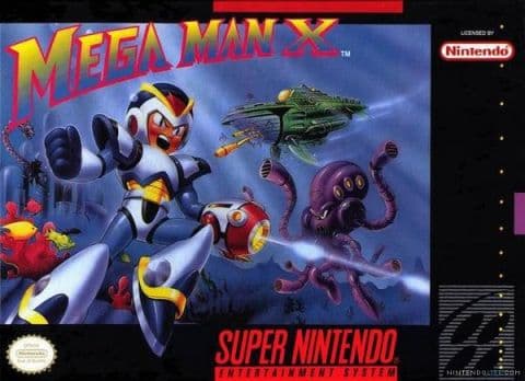 Mega Man X (1993) cover art