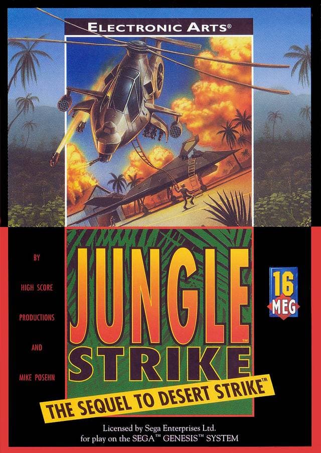 Jungle Strike cover art
