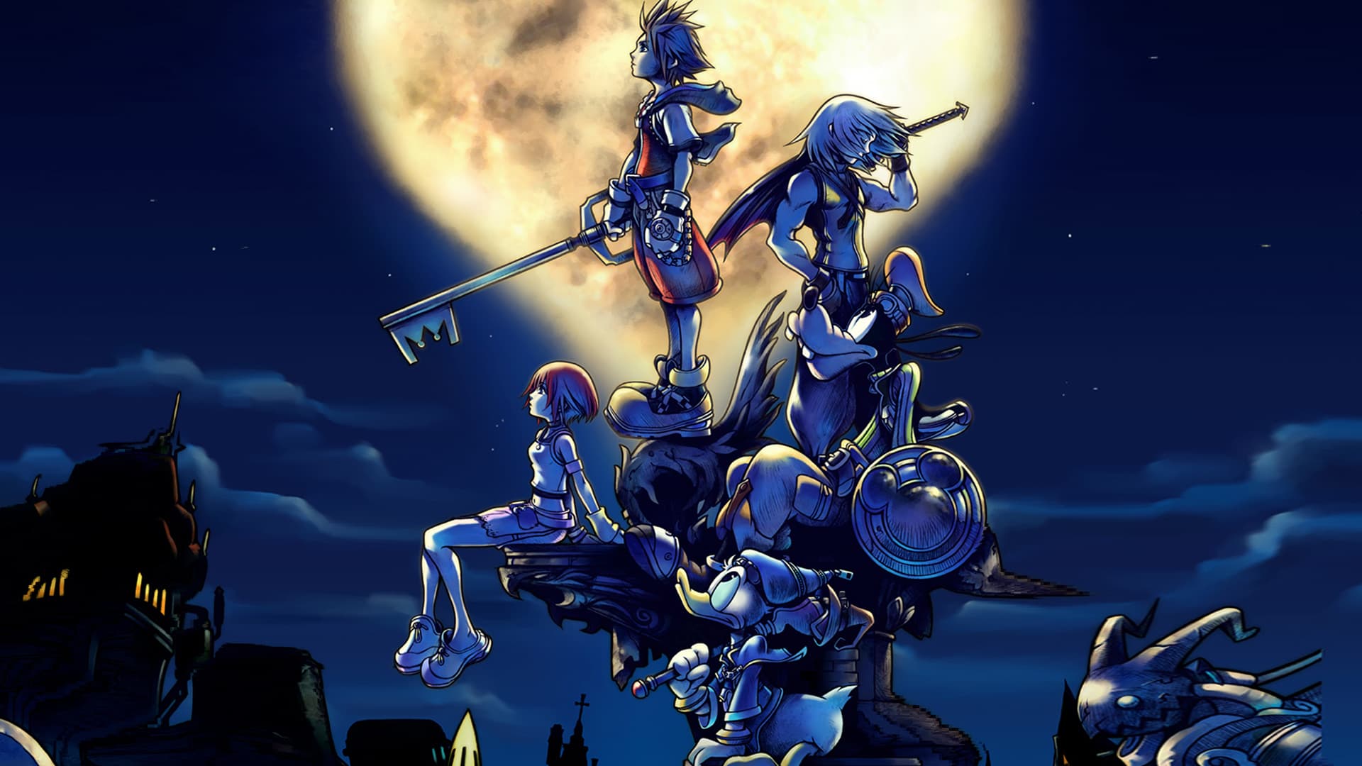 Kingdom Hearts cover art