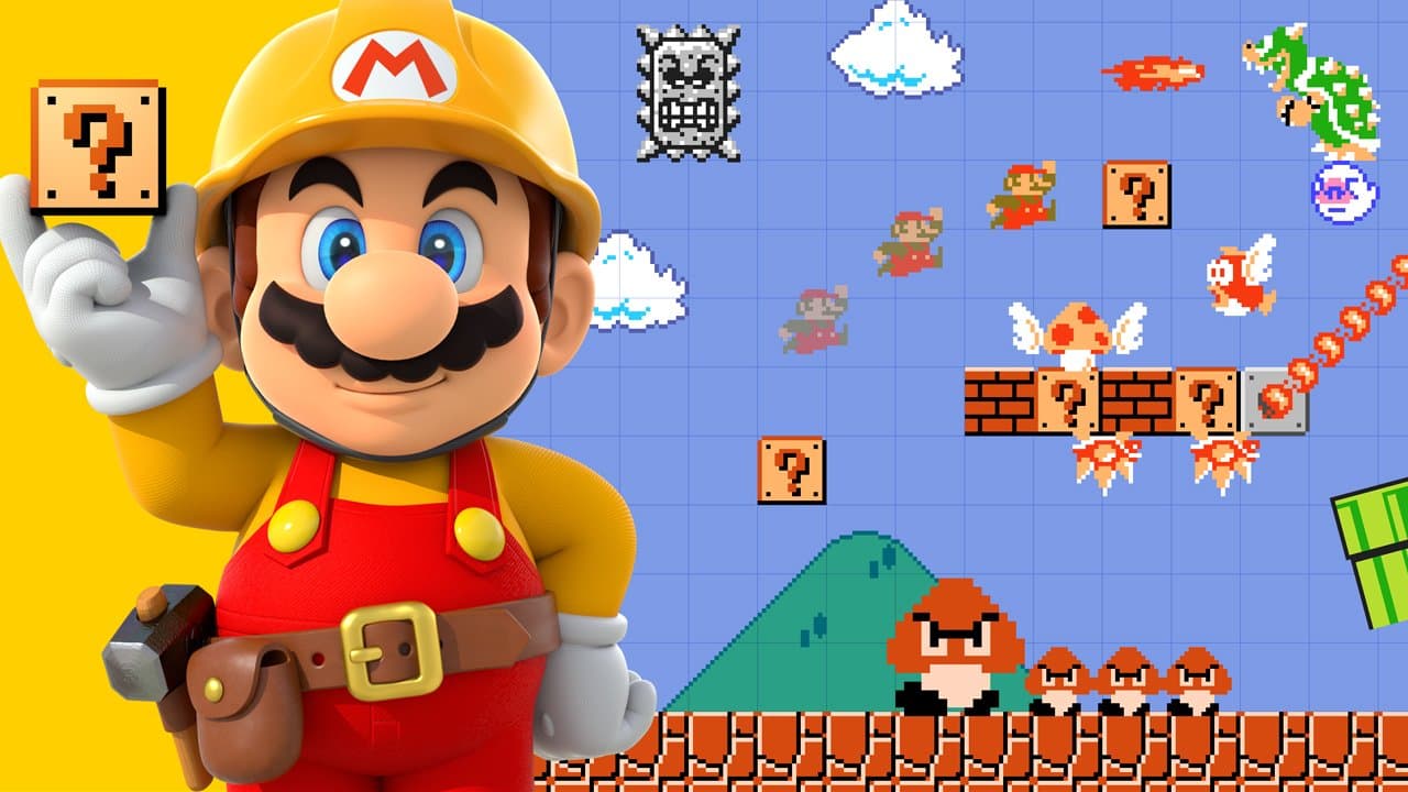 Super Mario Maker cover art