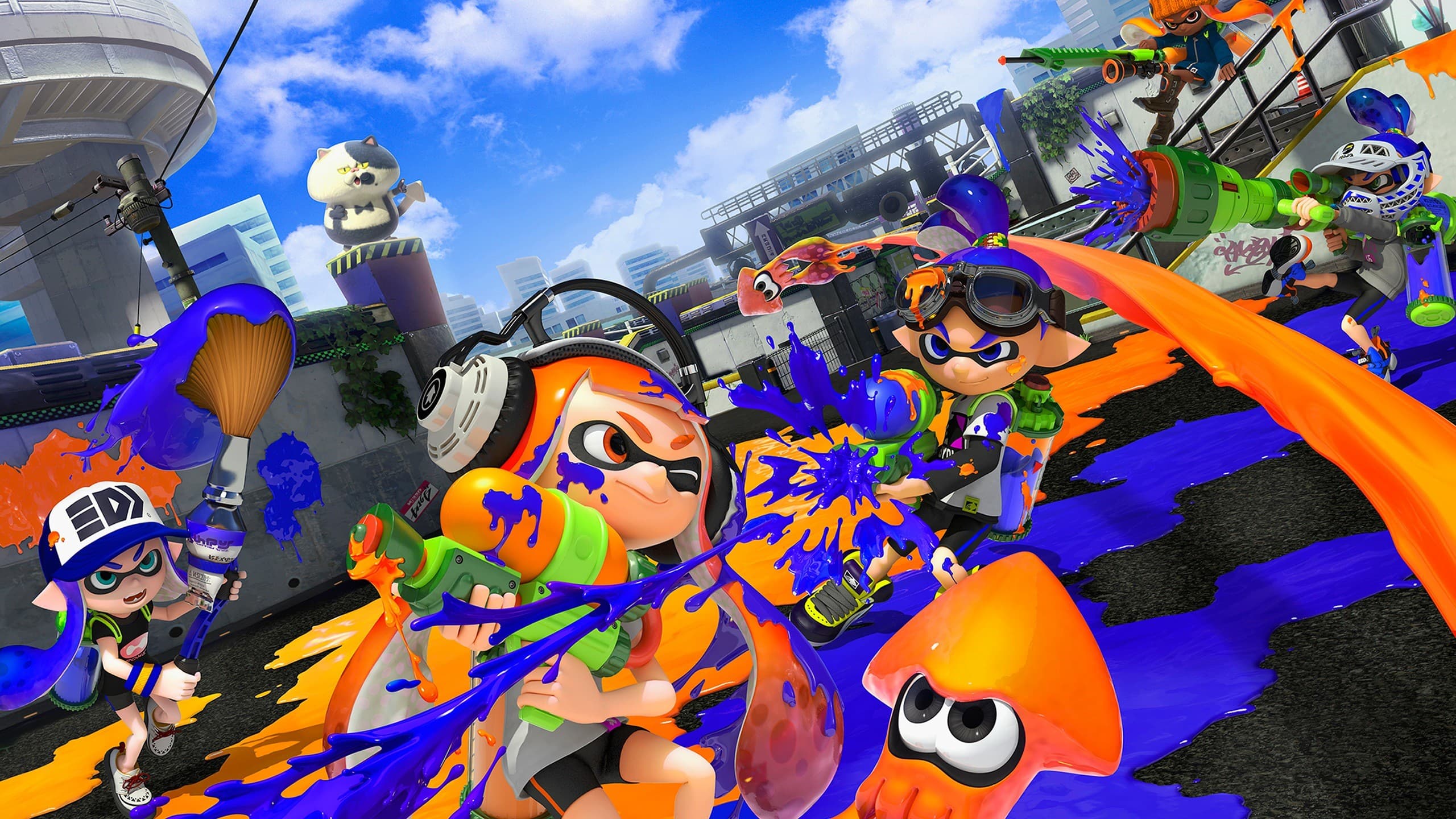 Splatoon cover art