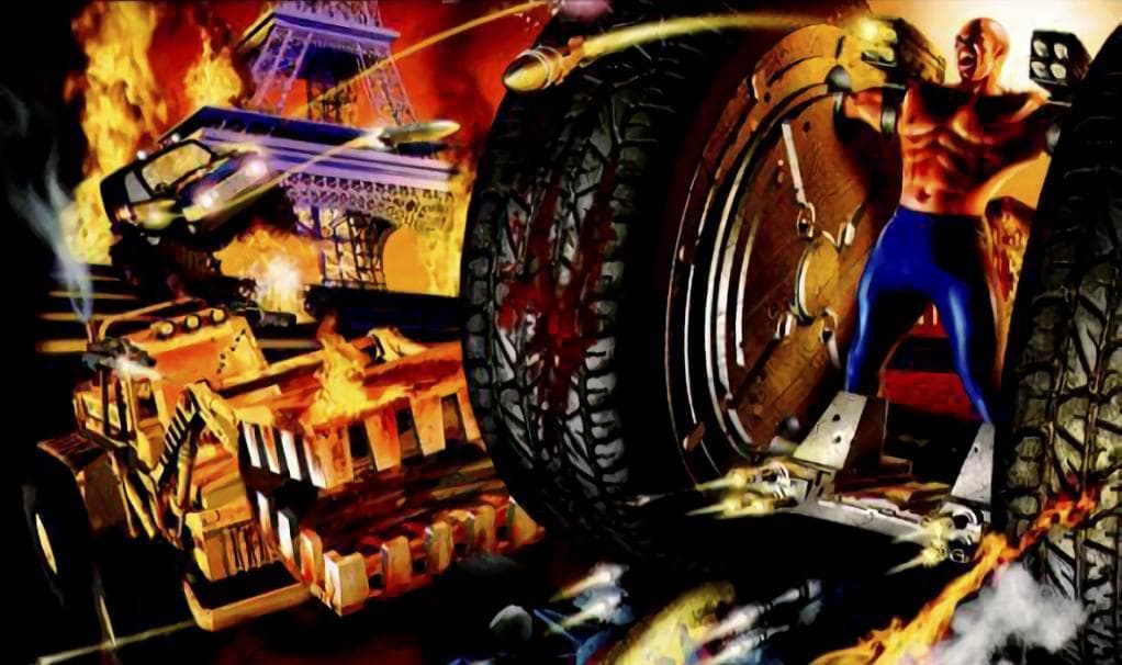 Twisted Metal 2 cover art