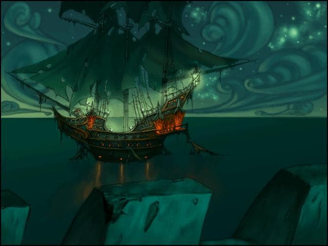The Curse of Monkey Island cover art