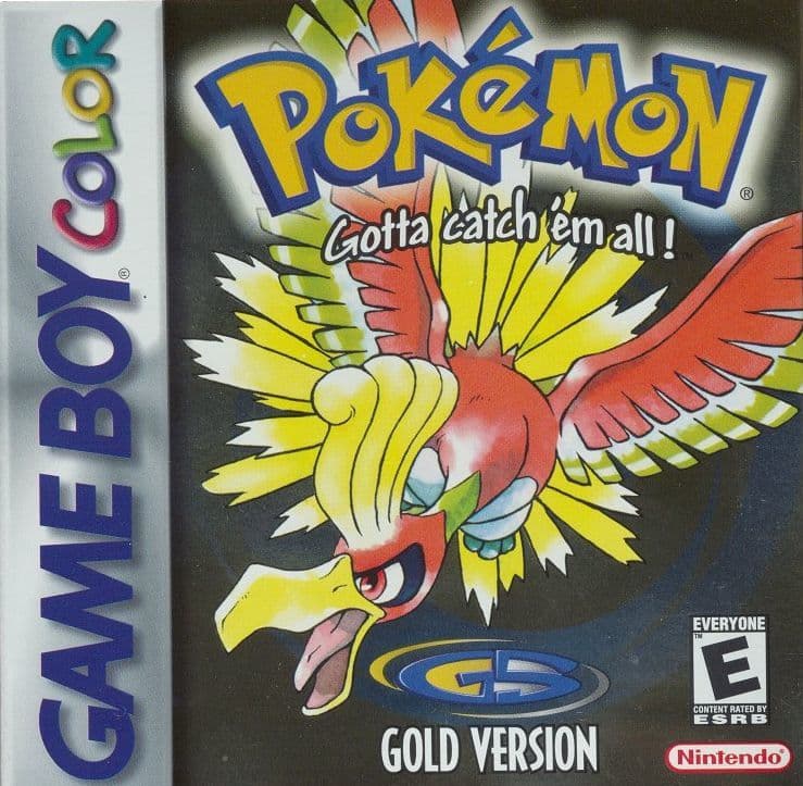Pokémon Gold Version cover art