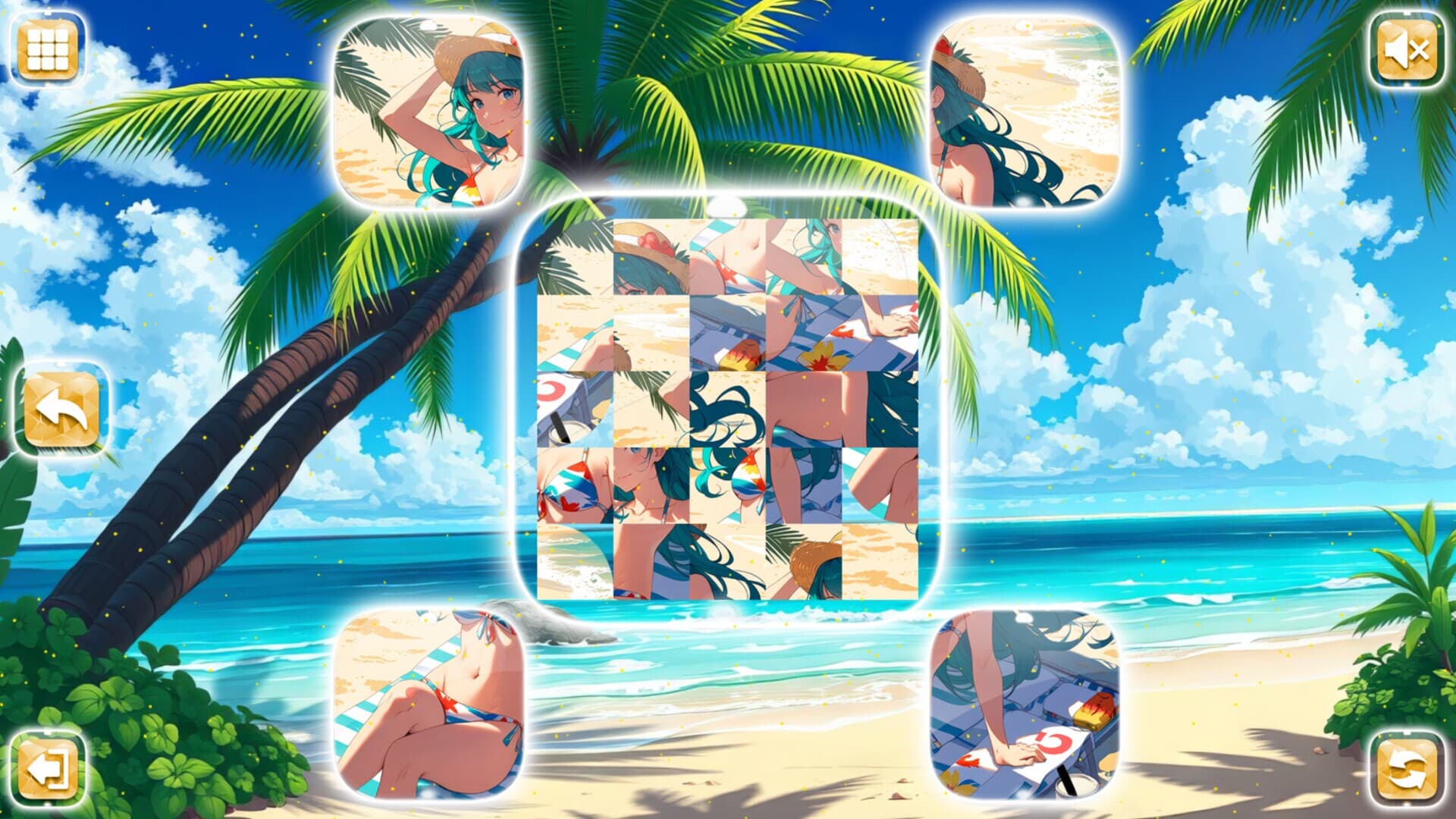 Lovely Anime Puzzle: Summer cover art