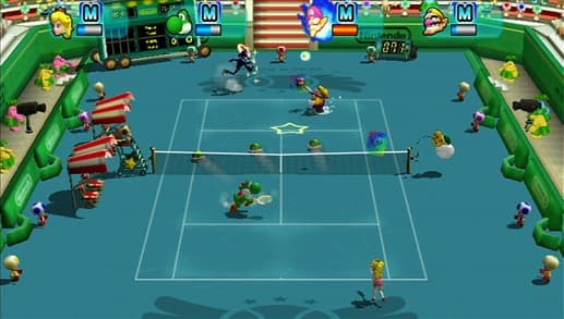 Mario Power Tennis cover art